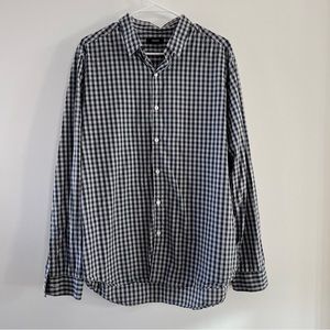 Theory Gingham Button Down